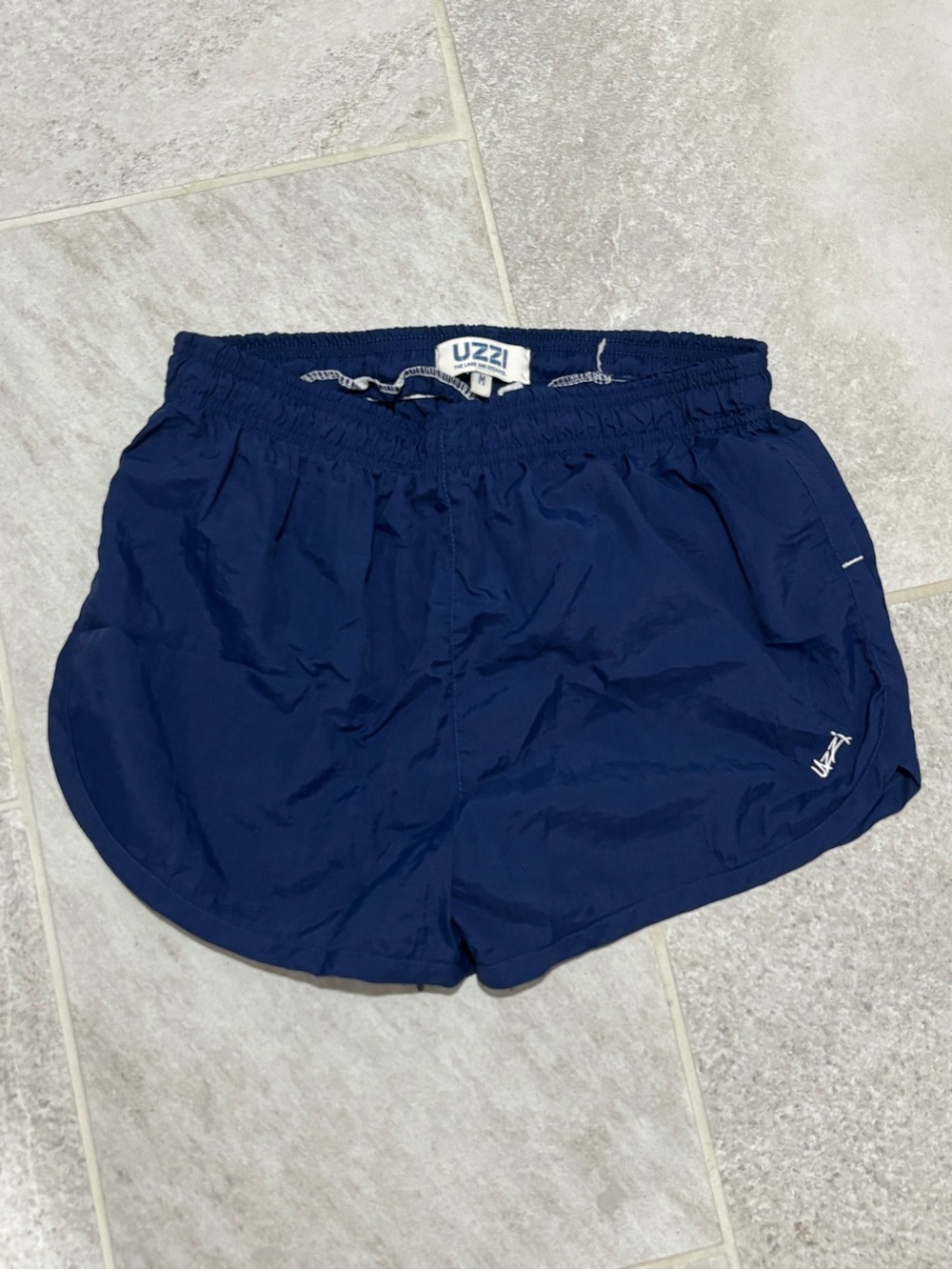 Uzzi Navy Women's Athletic Running Shorts